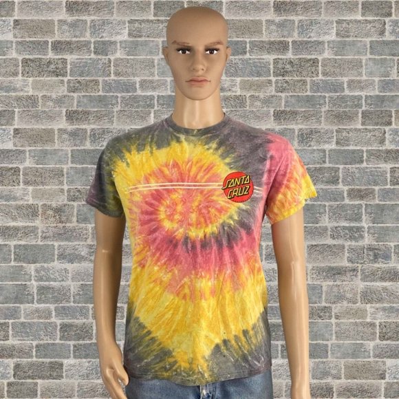 Santa Cruz Skateboards Other - Tye-Dye Santa Cruz Skateboards Tshirt